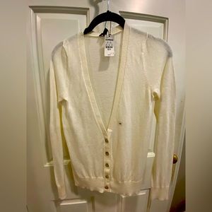 Express women button down sweater cardigan XS NWT